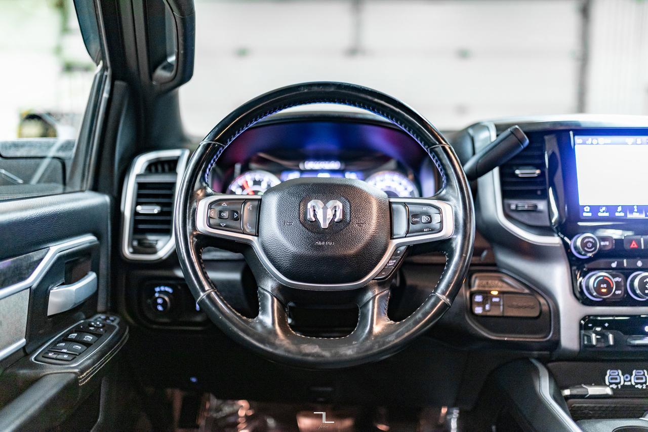 2023 Ram 3500 4x4 Crew Cab Big Horn Sport Diesel AISIN Nav Roof BCam Red Deer AB