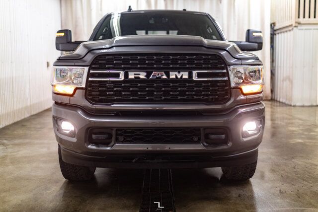 2023 Ram 3500 4x4 Crew Cab Big Horn Sport Diesel AISIN Nav Roof BCam Red Deer AB