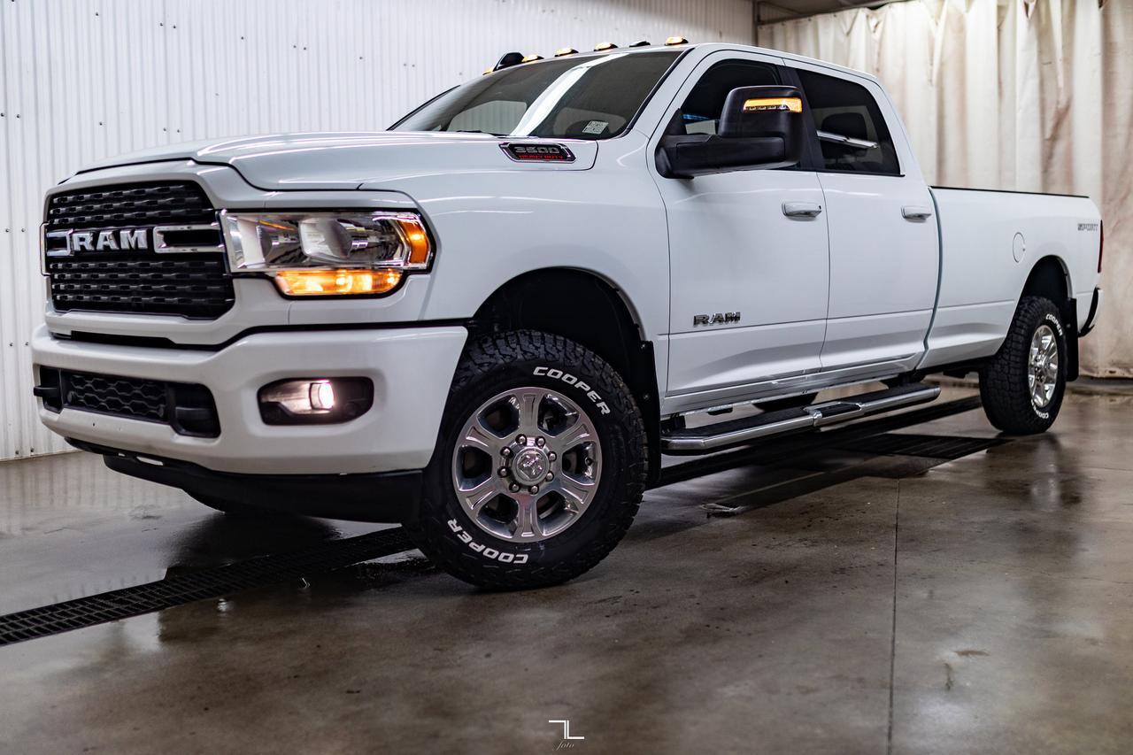 2023 Ram 3500 4x4 Crew Cab Big Horn Sport Longbox HEMI Nav Red Deer AB