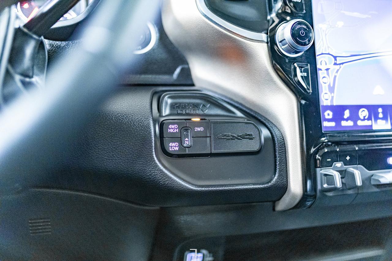 2023 Ram 3500 4x4 Crew Cab Laramie Diesel AISIN  Leather Roof Nav BCam Red Deer AB