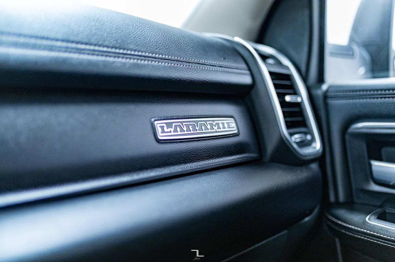 2023 Ram 3500 4x4 Crew Cab Laramie Diesel AISIN  Leather Roof Nav BCam Red Deer AB