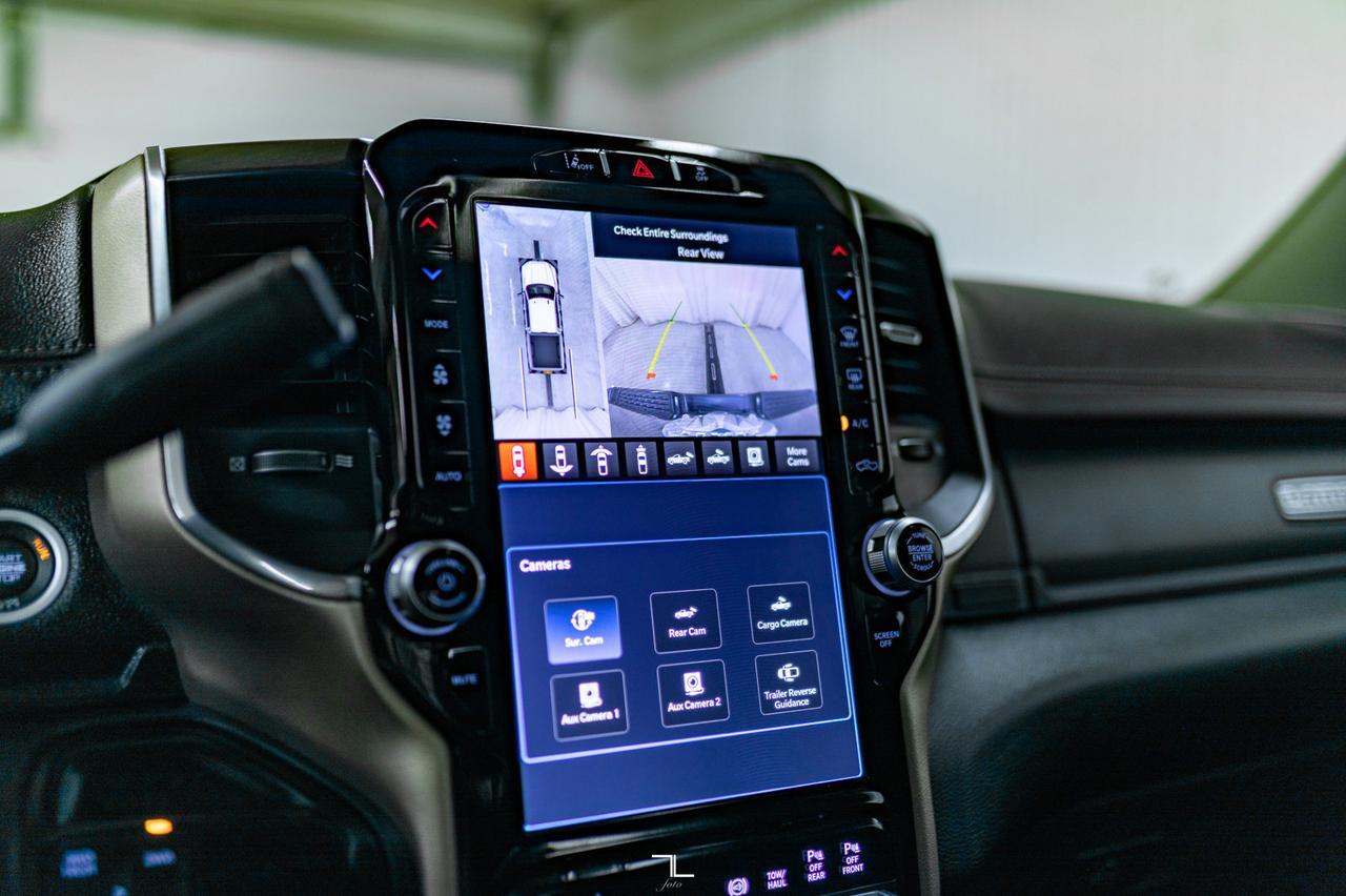 2023 Ram 3500 4x4 Crew Cab Laramie Diesel AISIN  Leather Roof Nav BCam Red Deer AB