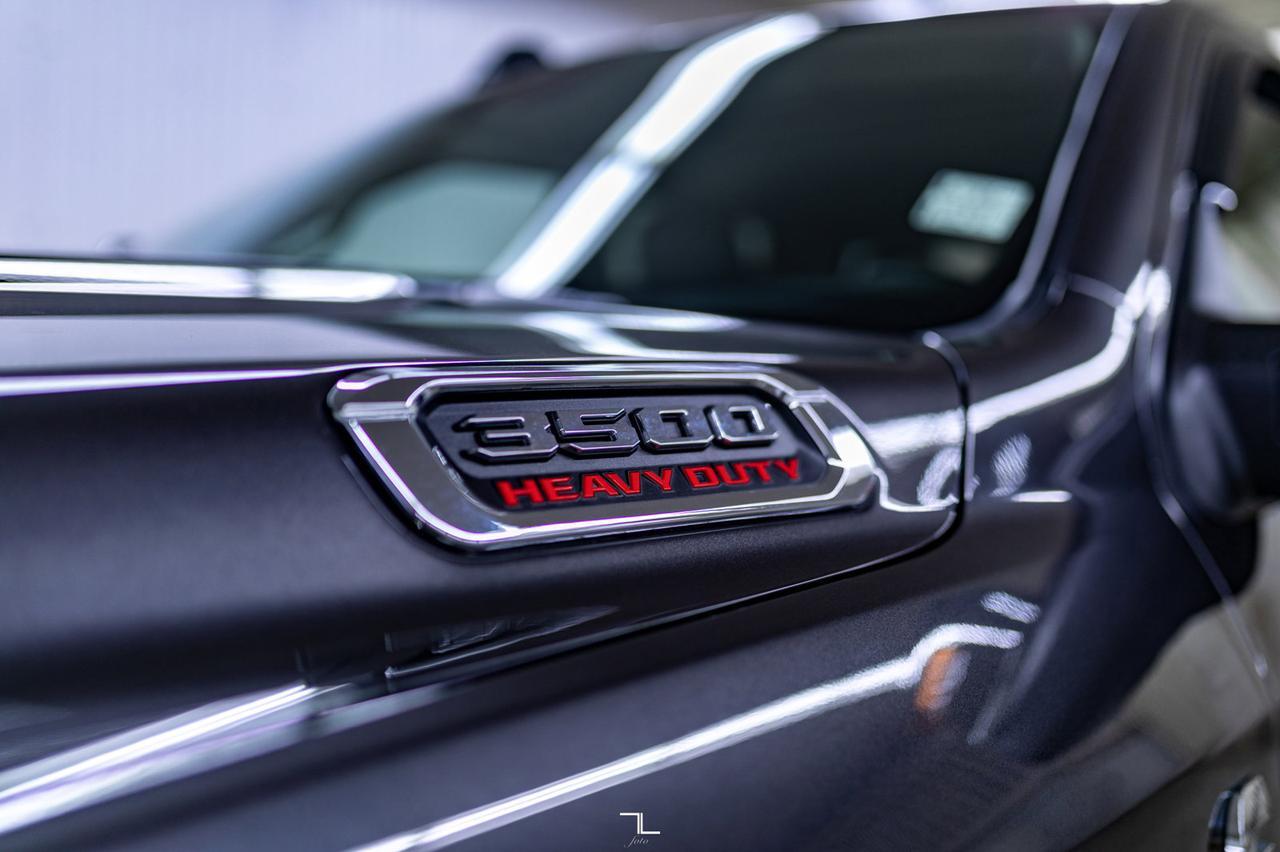 2023 Ram 3500 4x4 Crew Cab Laramie Diesel AISIN  Leather Roof Nav BCam Red Deer AB