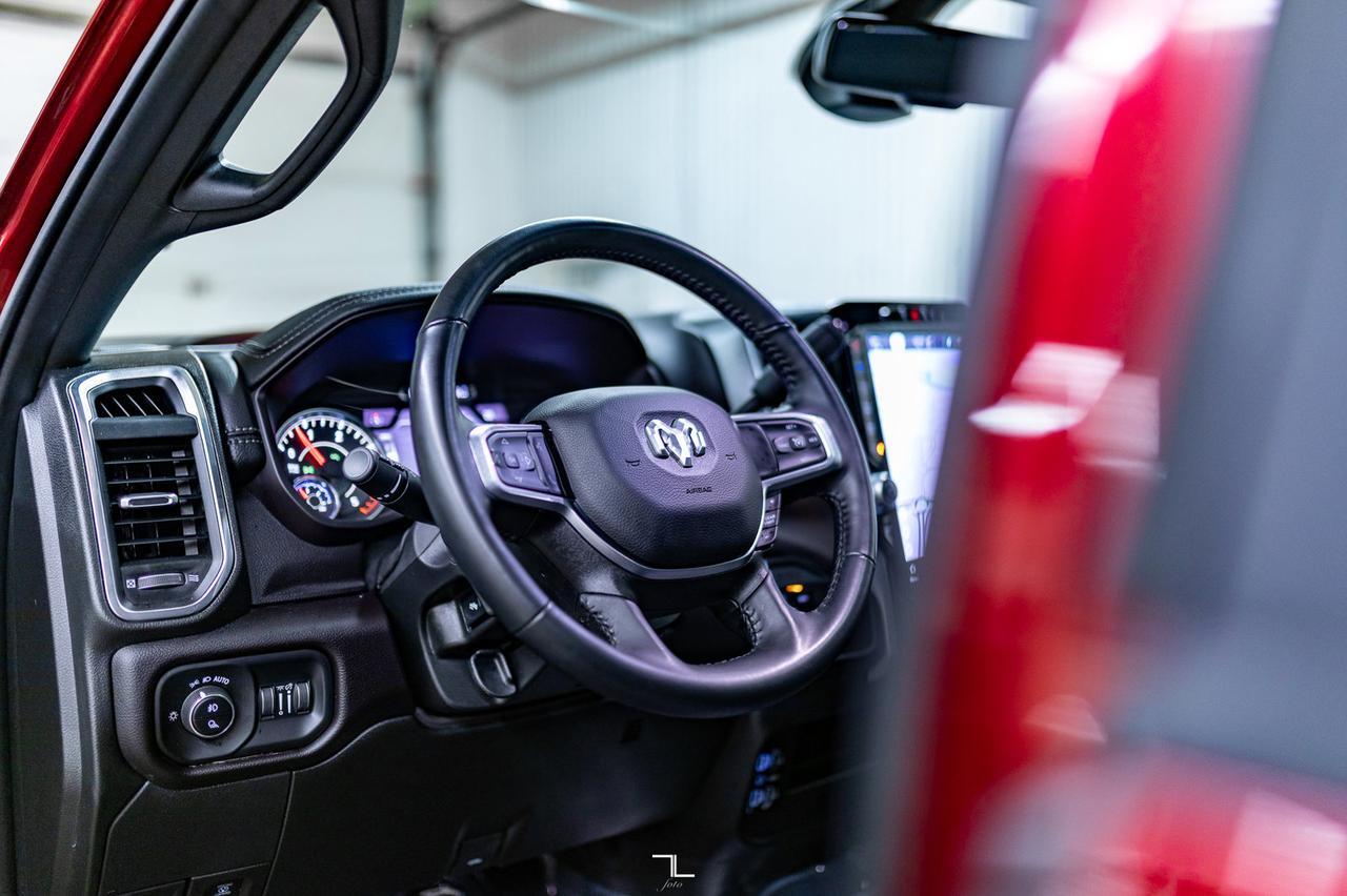 2023 Ram 3500 4x4 Crew Cab Laramie Diesel Leather Roof Nav Red Deer AB