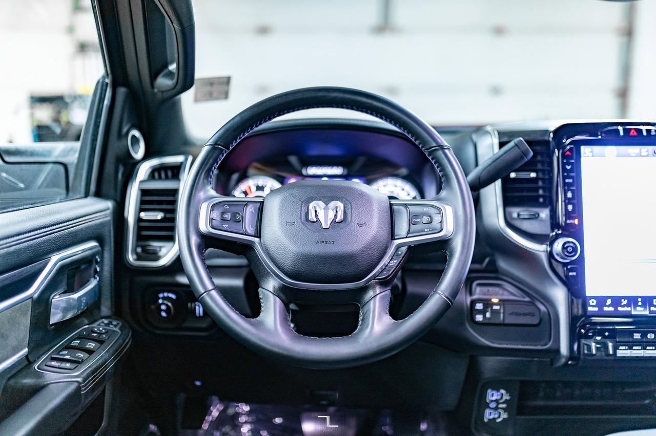 2023 Ram 3500 4x4 Crew Cab Laramie Diesel Leather Roof Nav Red Deer AB