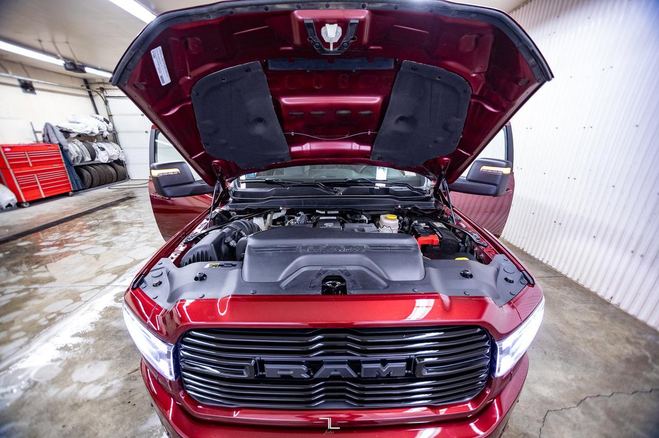 2023 Ram 3500 4x4 Crew Cab Laramie Diesel Leather Roof Nav Red Deer AB