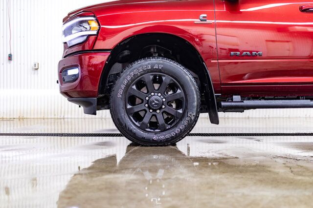 2023 Ram 3500 4x4 Crew Cab Laramie Diesel Leather Roof Nav Red Deer AB