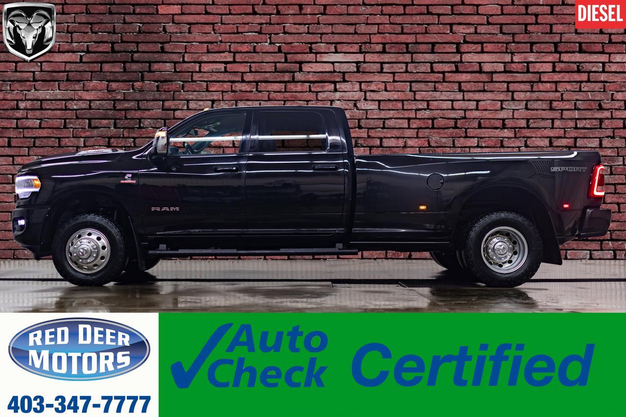 2023 Ram 3500 4x4 Crew Cab Laramie Dually Diesel AISIN Leather Nav