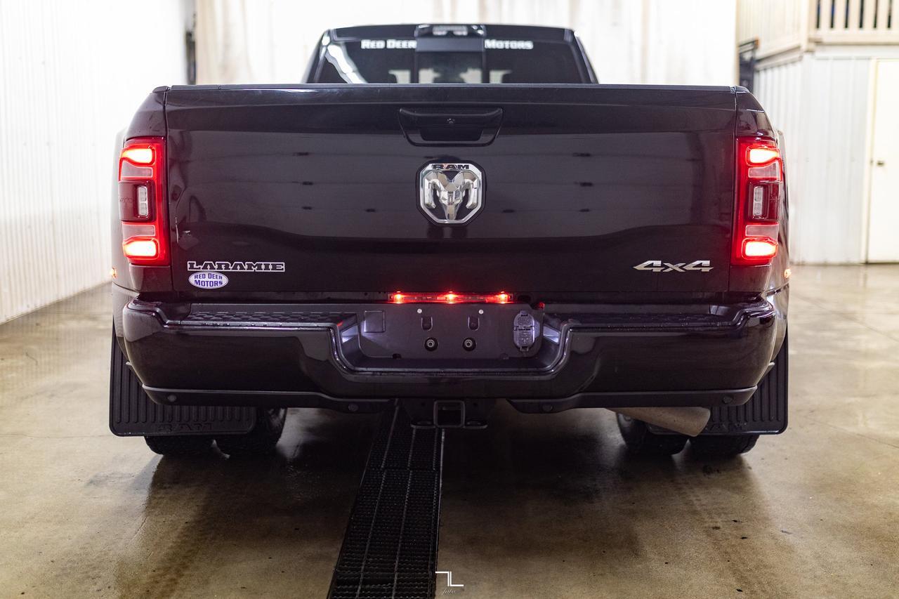 2023 Ram 3500 4x4 Crew Cab Laramie Dually Diesel AISIN Leather Nav Red Deer AB