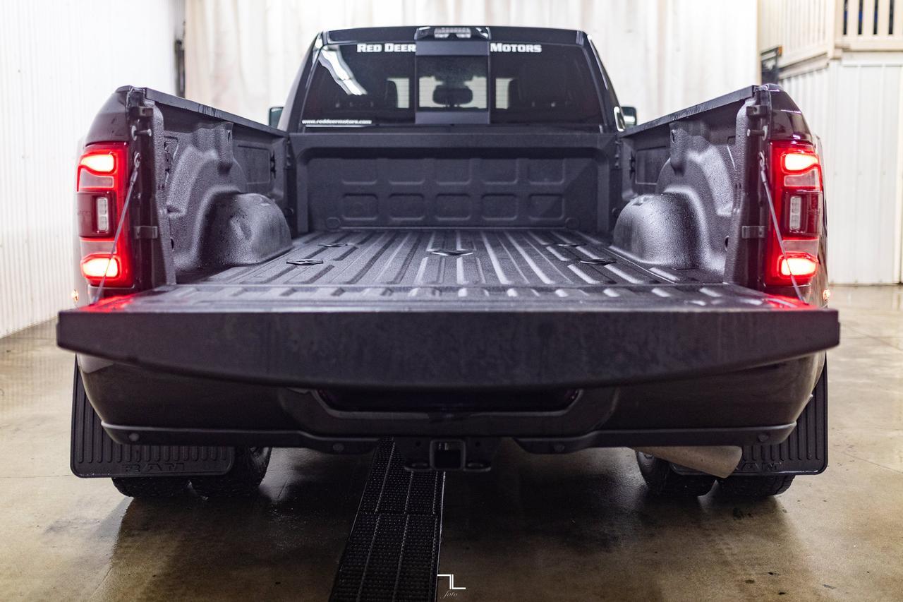 2023 Ram 3500 4x4 Crew Cab Laramie Dually Diesel AISIN Leather Nav Red Deer AB