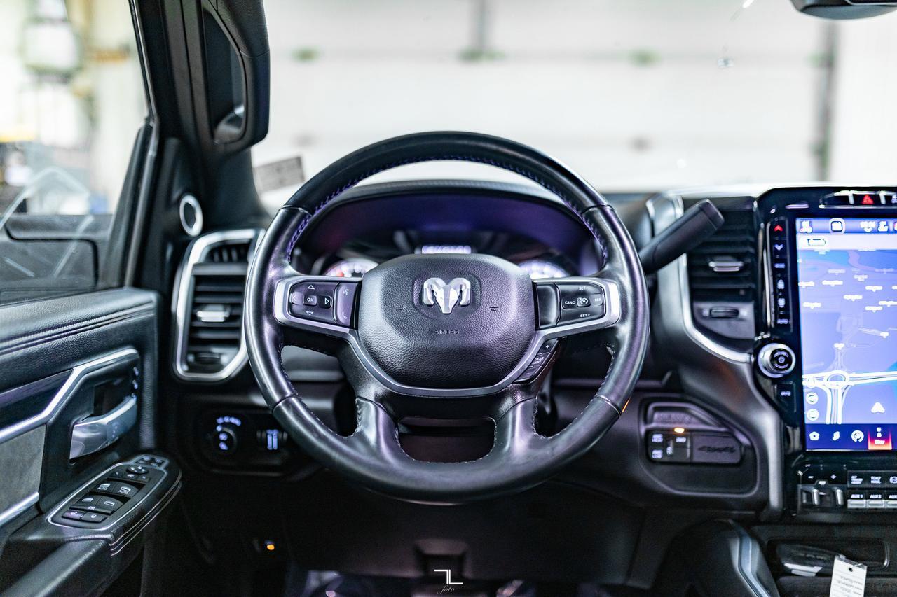 2023 Ram 3500 4x4 Crew Cab Laramie Dually Diesel AISIN Leather Nav Red Deer AB