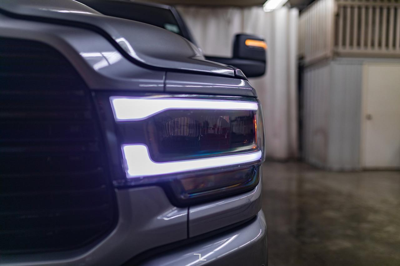 2023 Ram 3500 4x4 Crew Cab Laramie Night Edition Diesel AISIN Leather Roof Nav Red Deer AB