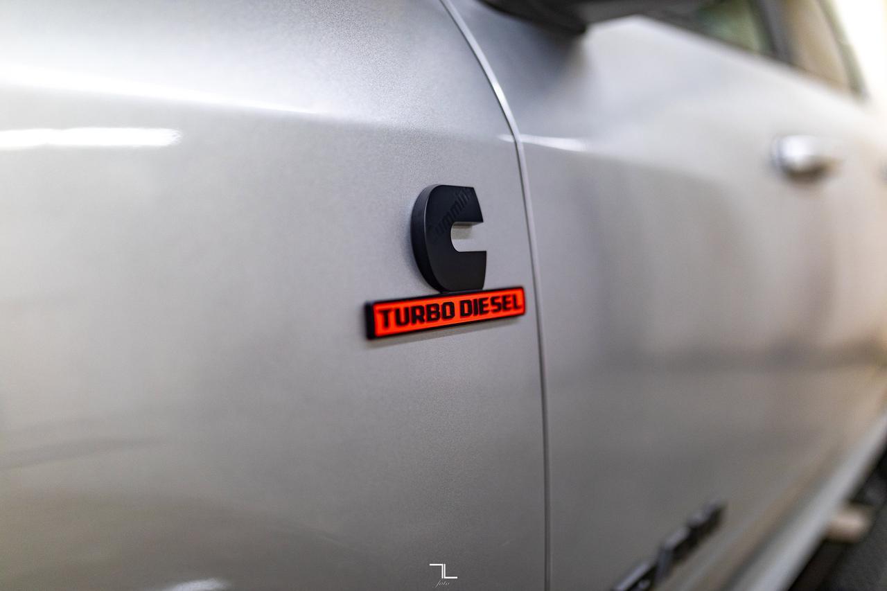 2023 Ram 3500 4x4 Crew Cab Laramie Night Edition Diesel AISIN Leather Roof Nav Red Deer AB