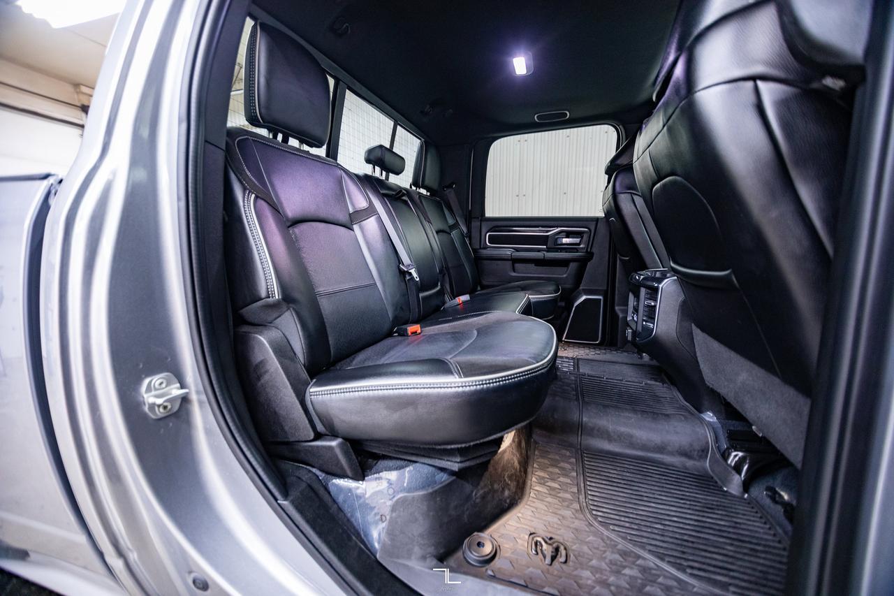 2023 Ram 3500 4x4 Crew Cab Laramie Night Edition Diesel AISIN Leather Roof Nav Red Deer AB