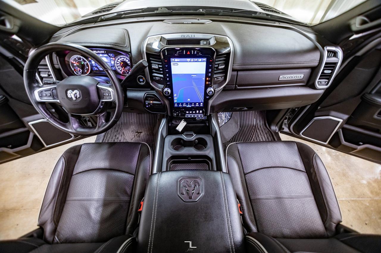 2023 Ram 3500 4x4 Crew Cab Laramie Night Edition Diesel AISIN Leather Roof Nav Red Deer AB