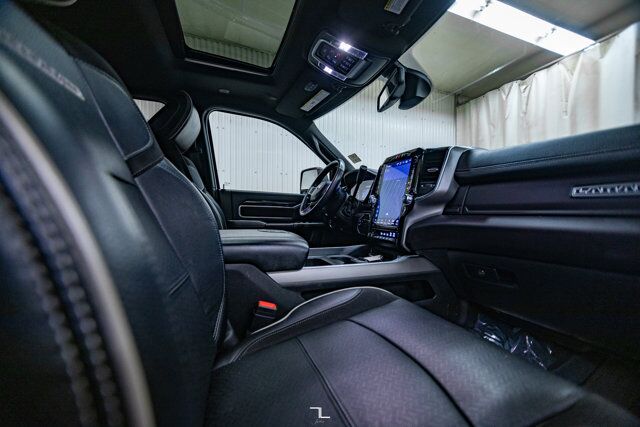 2023 Ram 3500 4x4 Crew Cab Laramie Night Edition Diesel AISIN Leather Roof Nav Red Deer AB