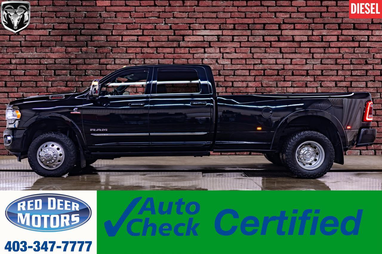 2023 Ram 3500 4x4 Crew Cab Limited Dually Diesel Leather Nav BCam