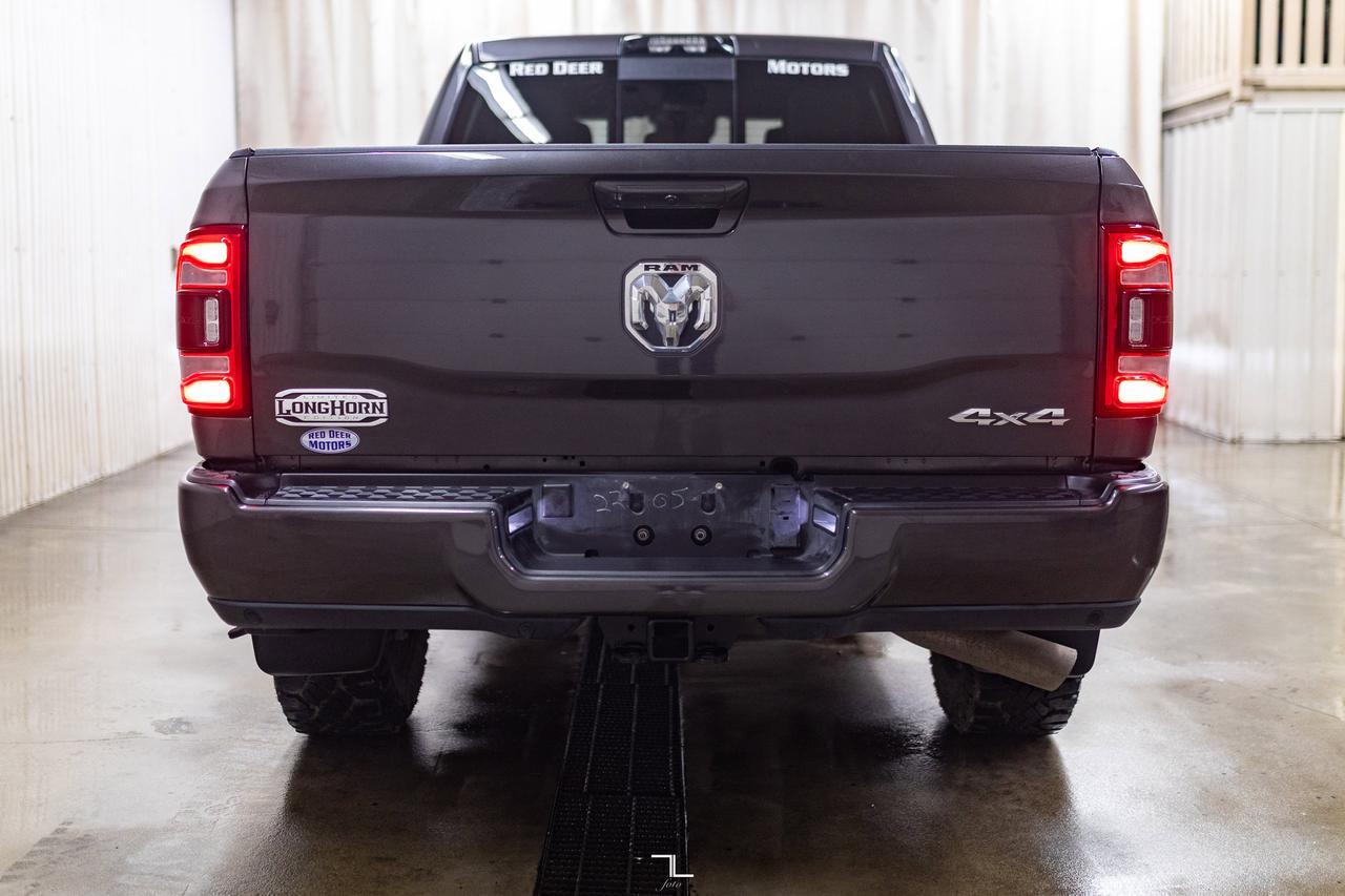 2023 Ram 3500 4x4 Crew Cab Limited Longhorn Diesel AISIN Leather Nav Red Deer AB