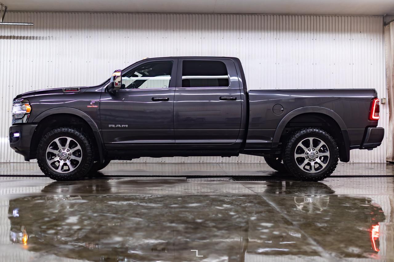 2023 Ram 3500 4x4 Crew Cab Limited Longhorn Diesel AISIN Leather Nav Red Deer AB