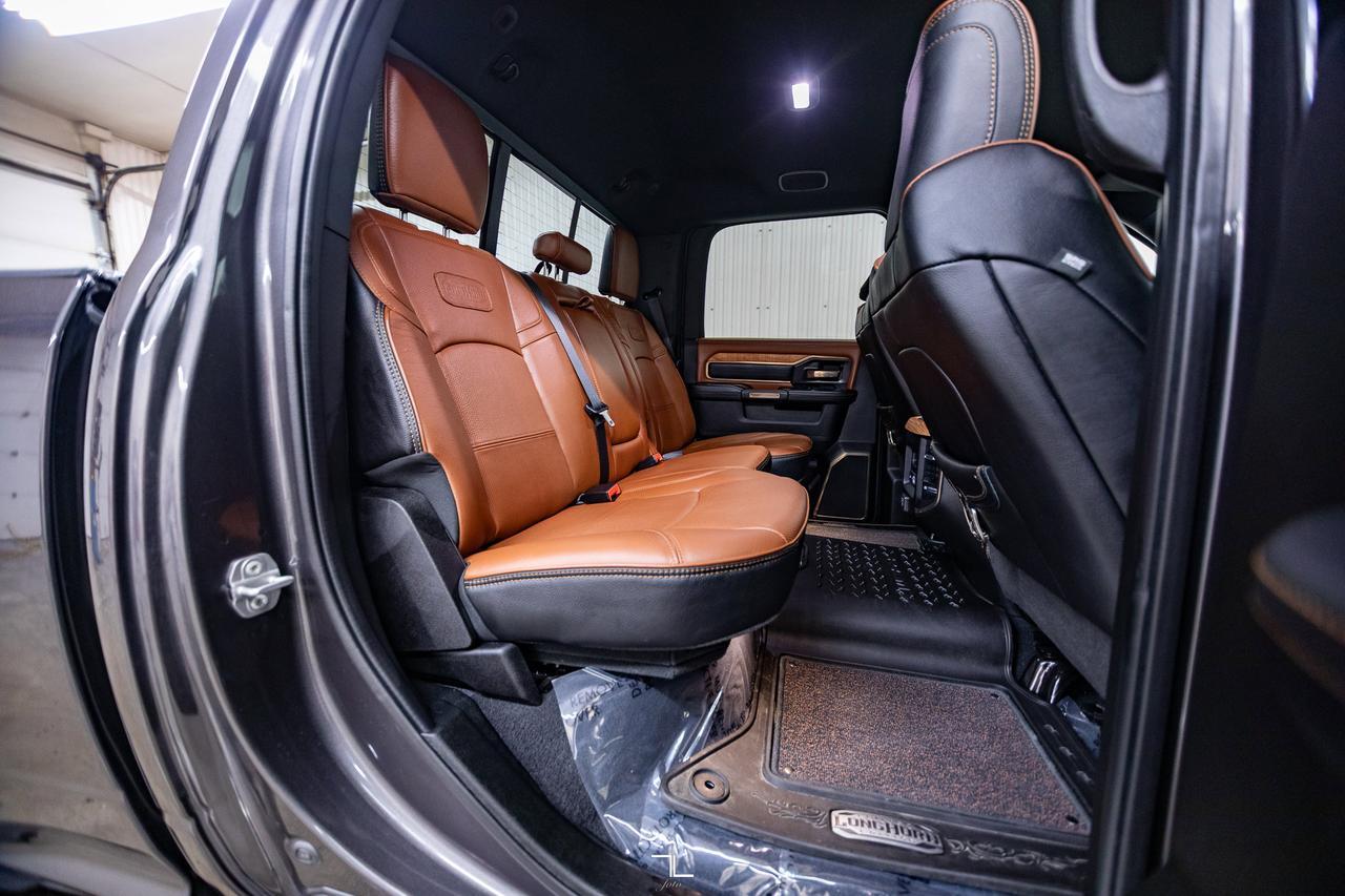 2023 Ram 3500 4x4 Crew Cab Limited Longhorn Diesel AISIN Leather Nav Red Deer AB