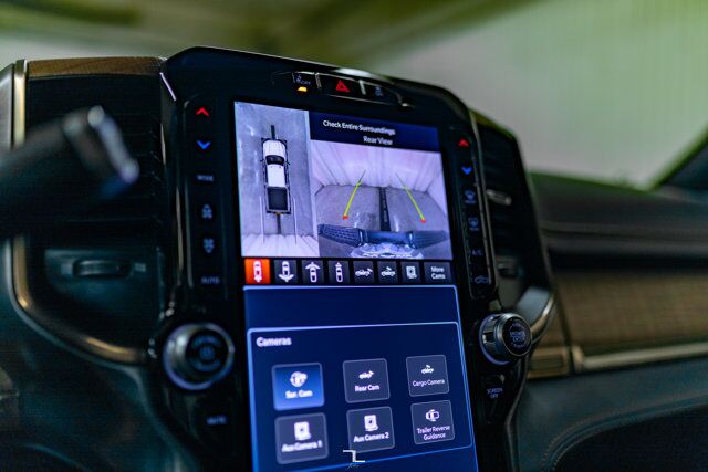 2023 Ram 3500 4x4 Crew Cab Limited Longhorn Diesel AISIN Leather Nav Red Deer AB