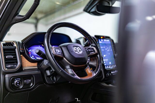 2023 Ram 3500 4x4 Crew Cab Limited Longhorn Diesel AISIN Leather Nav Red Deer AB