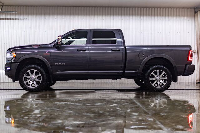 2023 Ram 3500 4x4 Crew Cab Limited Longhorn Diesel AISIN Leather Nav Red Deer AB
