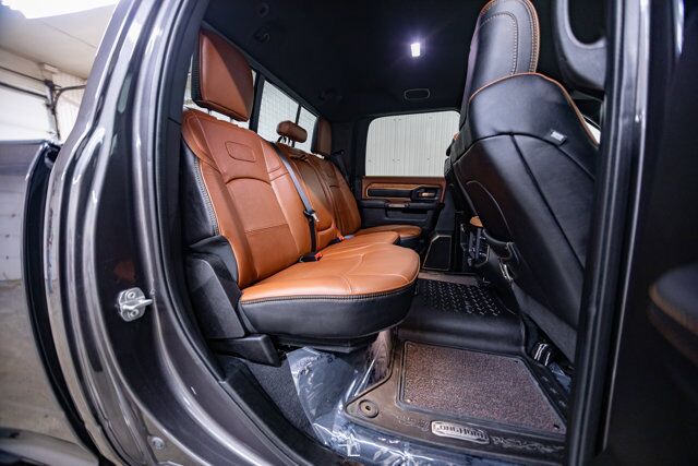 2023 Ram 3500 4x4 Crew Cab Limited Longhorn Diesel AISIN Leather Nav Red Deer AB