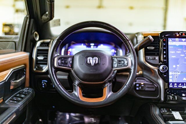 2023 Ram 3500 4x4 Crew Cab Limited Longhorn Diesel AISIN Leather Nav Red Deer AB