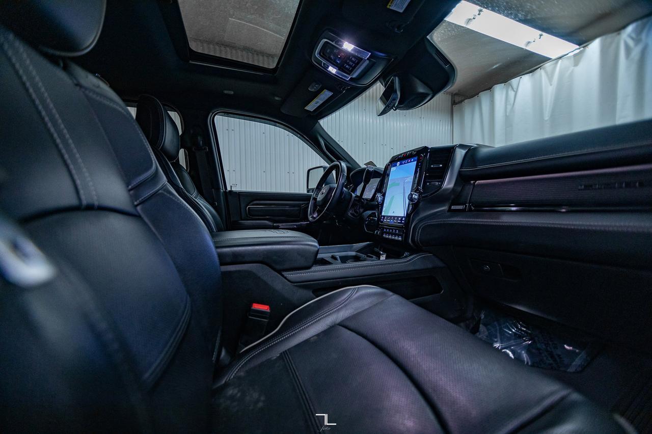 2023 Ram 3500 4x4 Mega Cab Limited Diesel AISIN Leather Roof Nav Red Deer AB