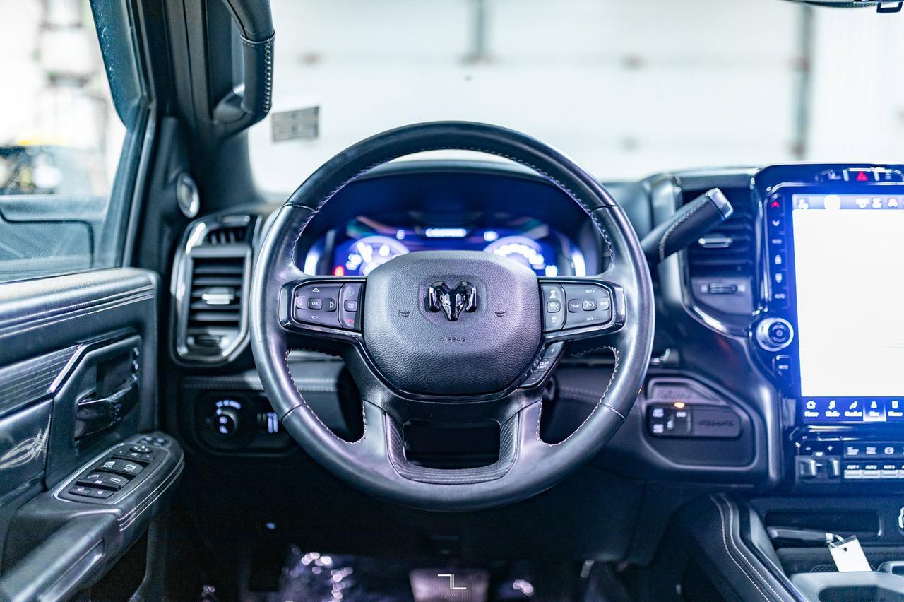 2023 Ram 3500 4x4 Mega Cab Limited Diesel AISIN Leather Roof Nav Red Deer AB