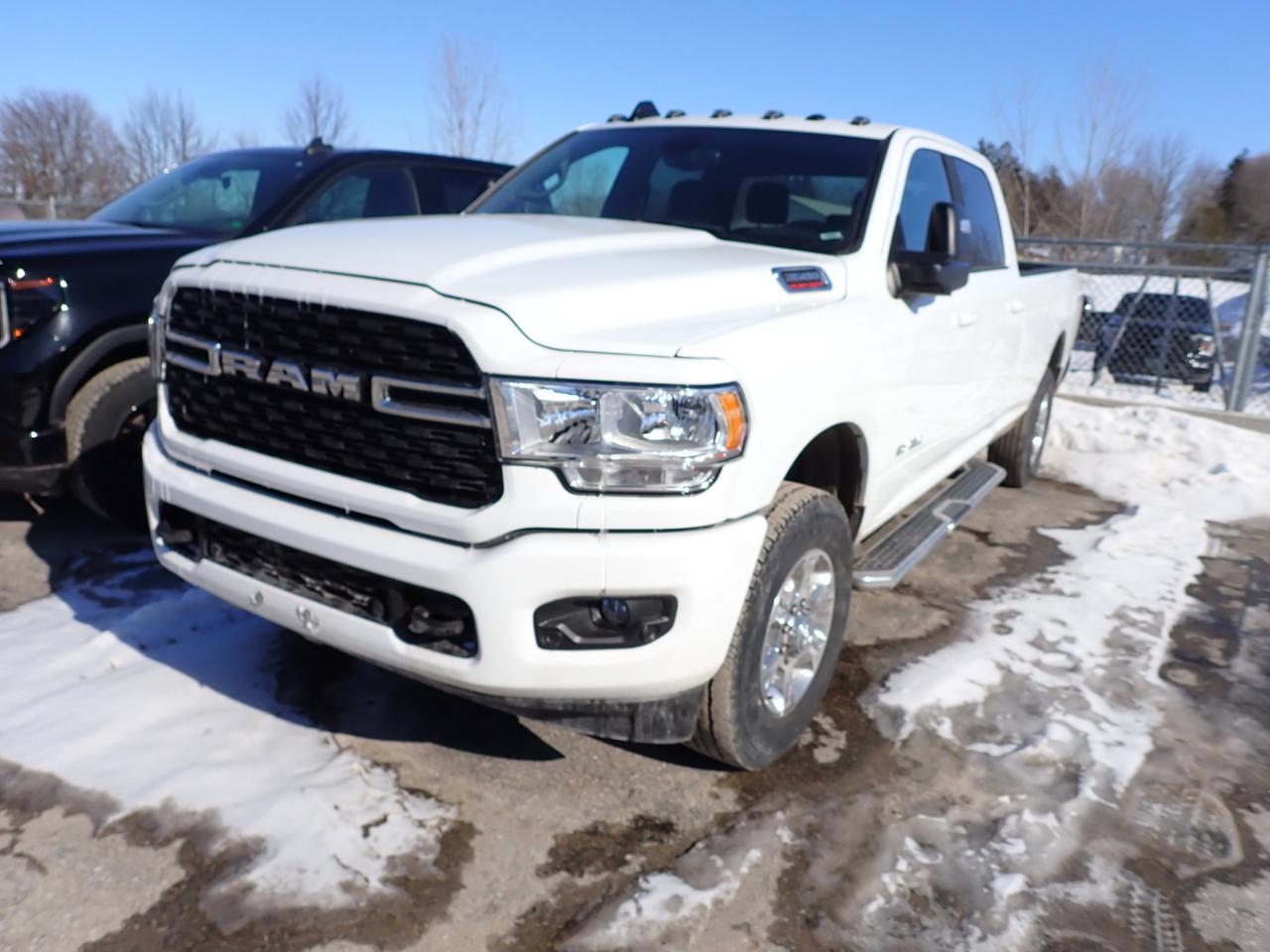 2023 Ram 3500 Big Horn 4WD CREW SPORT APP PKG 8' BOX Listowel ON