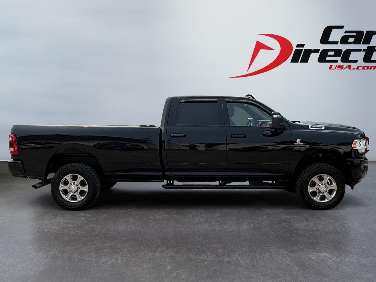 2023 Ram 3500 Big Horn, LONG BED, DIESEL, RUNNING BOARDS, TOW PACKAGE, BACKUP CAMERA, PARKING SENSORS, BLIND SPOT ALERT, FORWARD COLLISION ALERT, HEATED SEATS, REMOTE START, KEYLESS START, BIG HORN, BIG RIDE! Virginia Beach VA