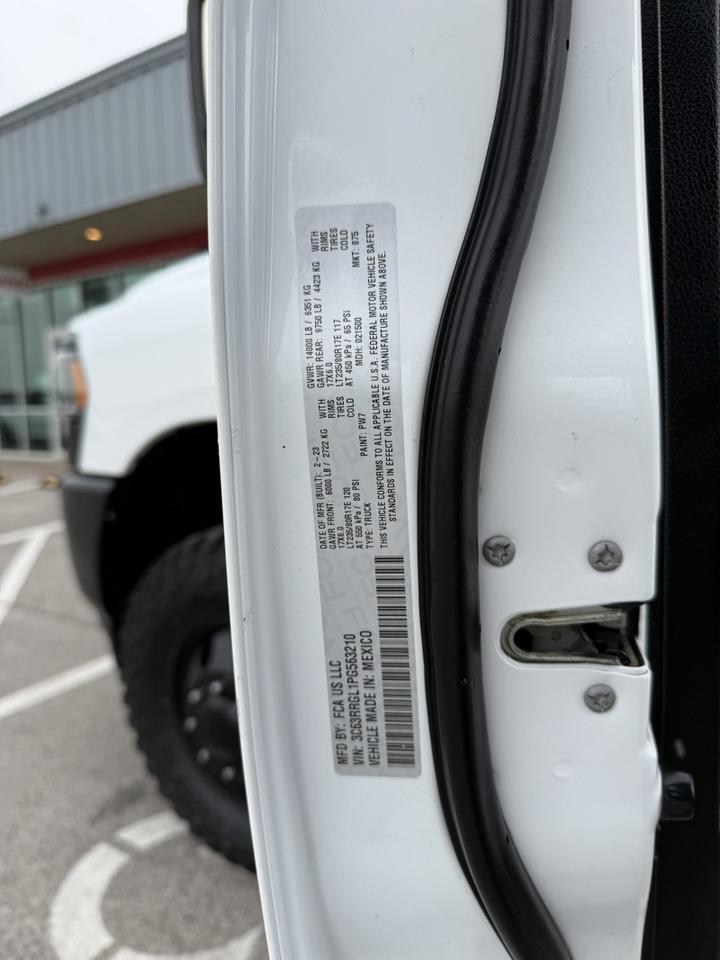 2023 Ram 3500 DRW 4x4 Diesel 64k mi's Tradesman Collinsville OK