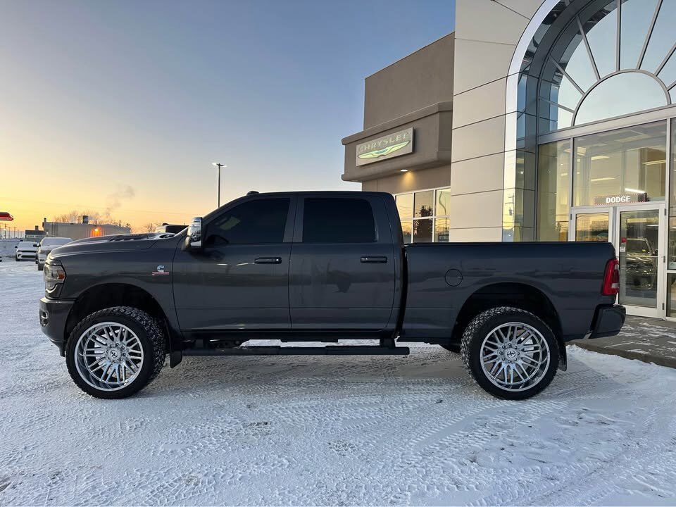 2023 Ram 3500 Laramie | 24IN Rims | Level Kit | 360 Camera | 68RFE | Sun Roof | 5th Wheel Prep | LVL 1 Group Redwater AB