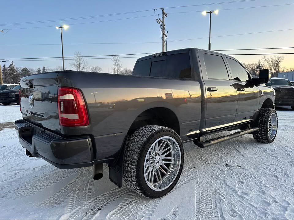 2023 Ram 3500 Laramie | 24IN Rims | Level Kit | 360 Camera | 68RFE | Sun Roof | 5th Wheel Prep | LVL 1 Group Redwater AB