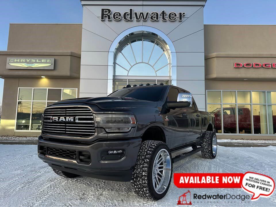 2023 Ram 3500 Laramie | 24IN Rims | Level Kit | 360 Camera | 68RFE | Sun Roof | 5th Wheel Prep | LVL 1 Group