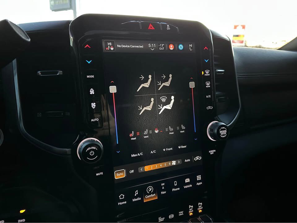 2023 Ram 3500 Laramie | 24IN Rims | Level Kit | 360 Camera | 68RFE | Sun Roof | 5th Wheel Prep | LVL 1 Group Redwater AB