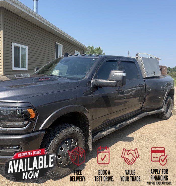 2023 Ram 3500 Limited Crew Cab 4x4 | Cummins Turbo Diesel | Leather | Heated Vented Seats | 12IN Touchscreen | NAV