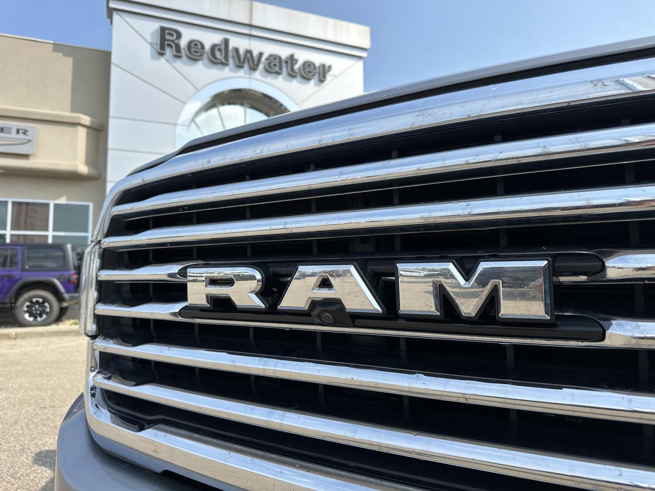 2023 Ram 3500 Limited Longhorn | Aisin | 360 Camera | Safety Group | Tow Tech Pkg | Rear Bags | 5th Wheel Prep Redwater AB