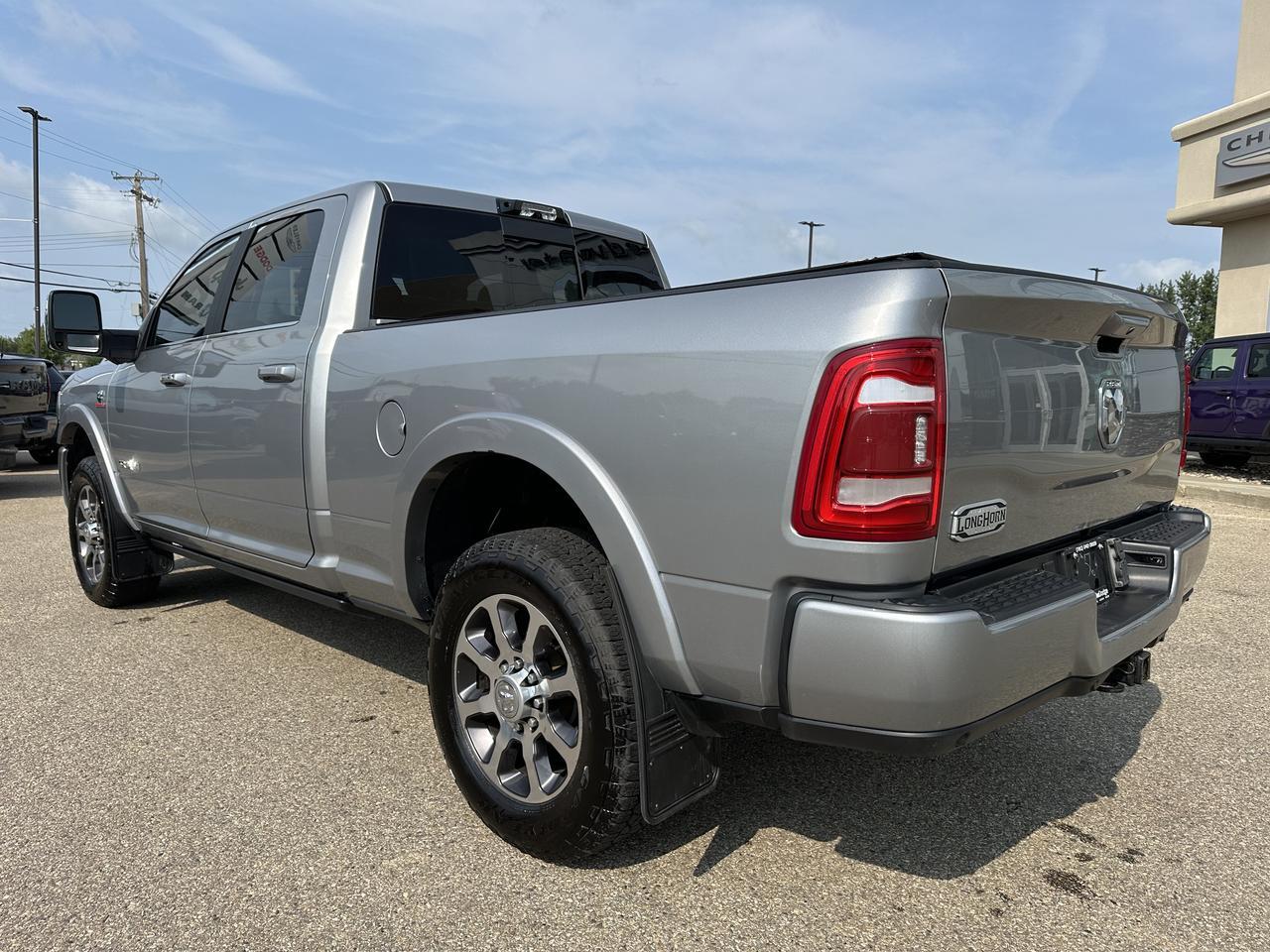 2023 Ram 3500 Limited Longhorn | Aisin | 360 Camera | Safety Group | Tow Tech Pkg | Rear Bags | 5th Wheel Prep Redwater AB