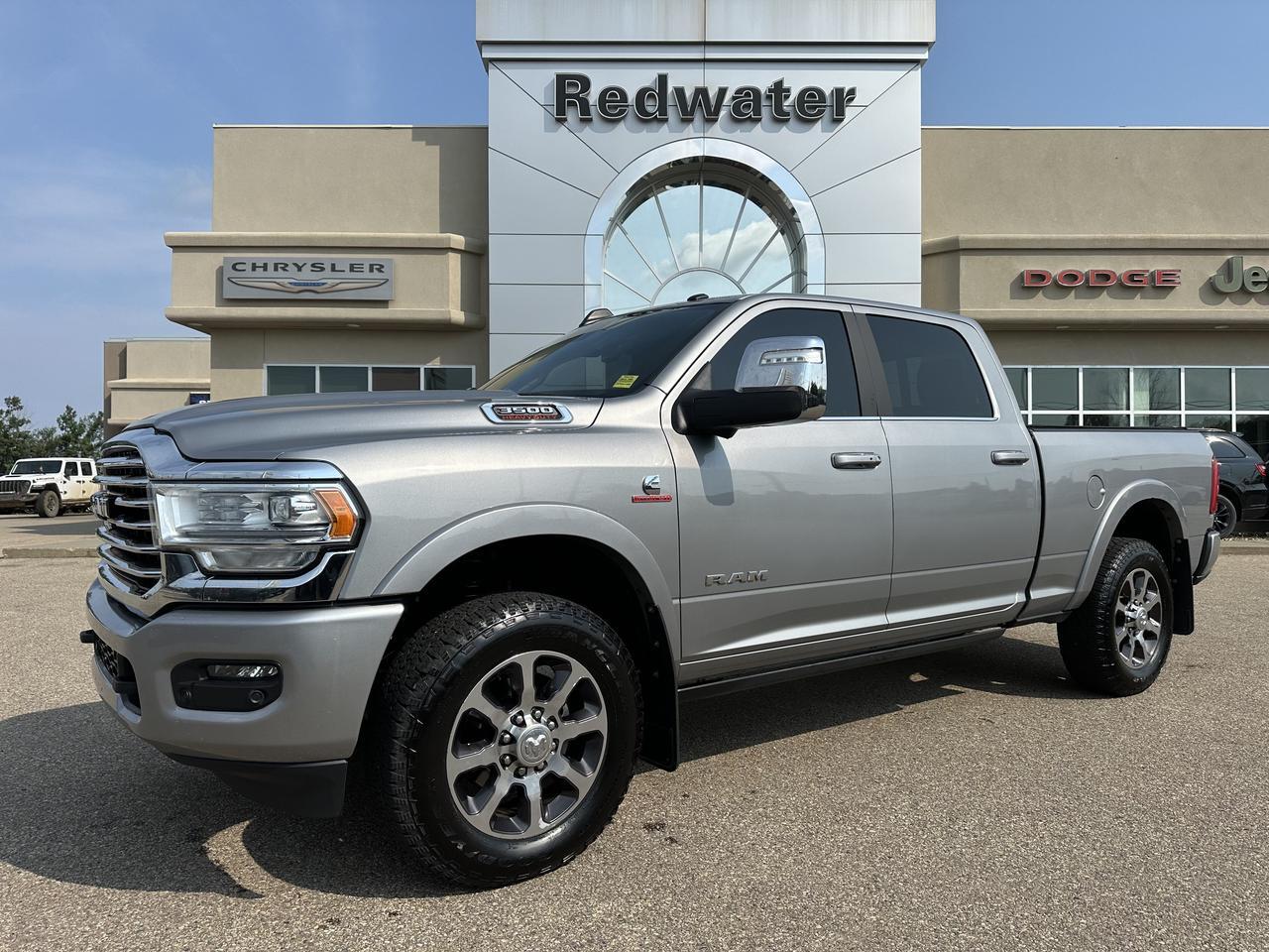 2023 Ram 3500 Limited Longhorn | Aisin | 360 Camera | Safety Group | Tow Tech Pkg | Rear Bags | 5th Wheel Prep