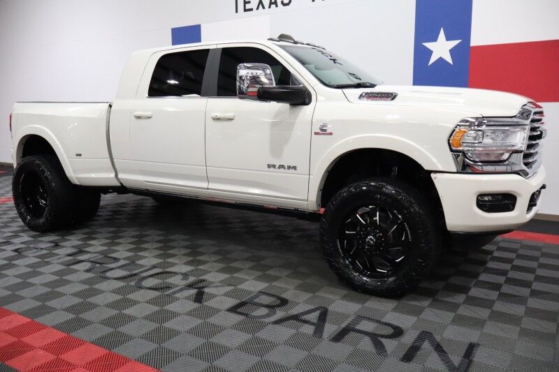 2023 Ram 3500 Longhorn Mega Cab Dually 6.7L Diesel AISIN 22in Wheels 37in Toyo Arlington TX