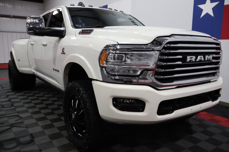 2023 Ram 3500 Longhorn Mega Cab Dually 6.7L Diesel AISIN 22in Wheels 37in Toyo Arlington TX