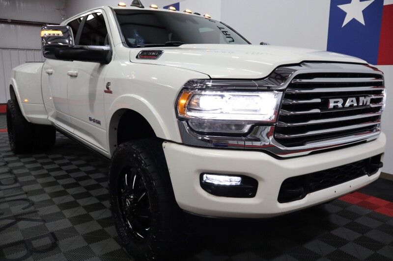 2023 Ram 3500 Longhorn Mega Cab Dually 6.7L Diesel AISIN 22in Wheels 37in Toyo Arlington TX