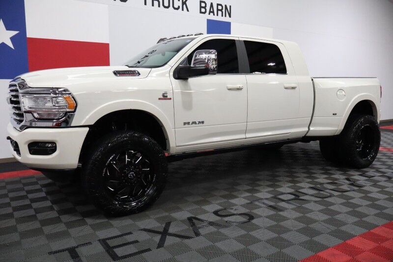 2023 Ram 3500 Longhorn Mega Cab Dually 6.7L Diesel AISIN 22in Wheels 37in Toyo