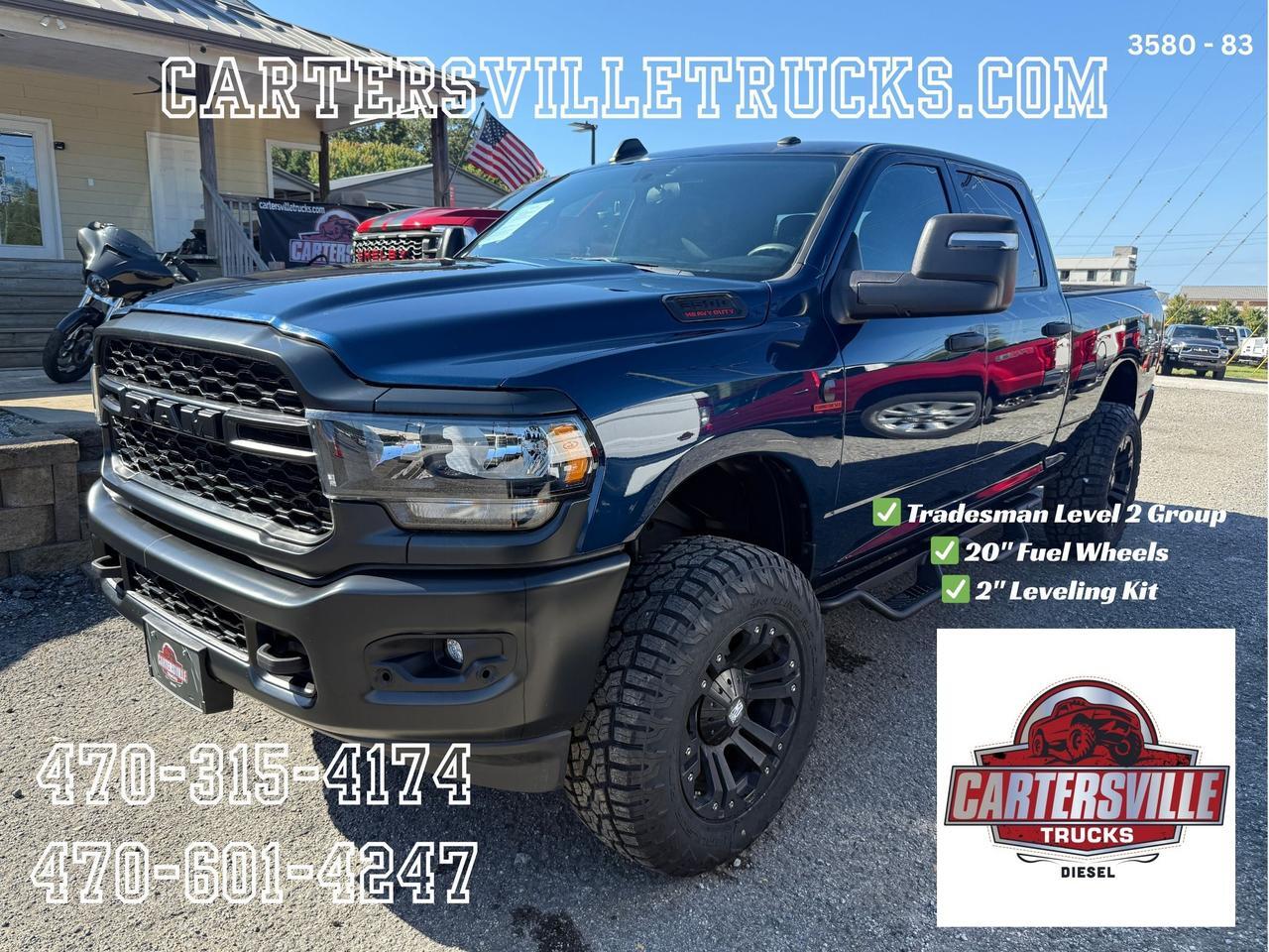 2023 Ram 3500 Tradesman 4X4 - LEVEL 2 - 8.4" SCREEN Cartersville GA