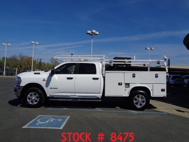 2023 Ram 3500 Utility ~ Crew Cab ~ 4x4 ~ Diesel ~ Rack ~ Only 39K Miles!