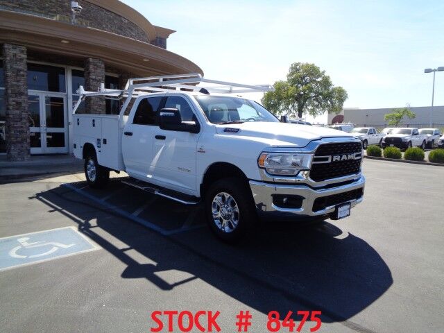 2023 Ram 3500 Utility ~ Crew Cab ~ 4x4 ~ Diesel ~ Rack ~ Only 39K Miles! Rocklin CA