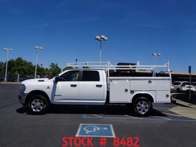 2023 Ram 3500 Utility ~ Crew Cab ~ 4x4 ~ Diesel ~ Rack ~ Only 53K Miles!